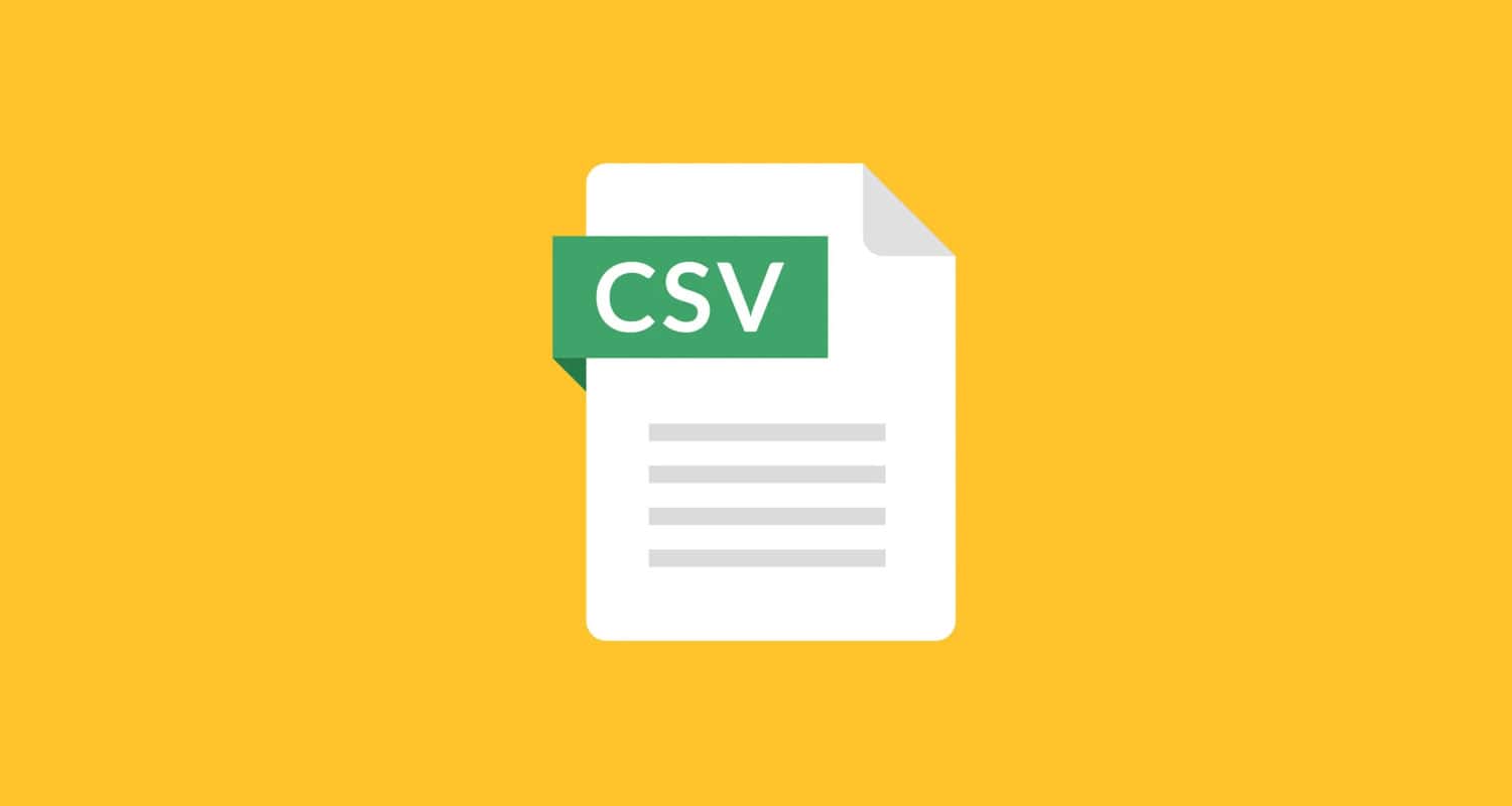CSV (Comma-separated Values) Format​​ 