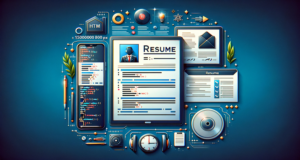 examples of resume in html code
