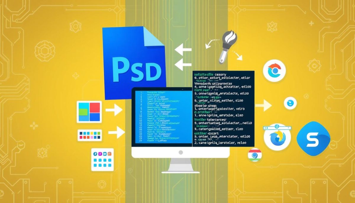 PSD to HTML conversion steps