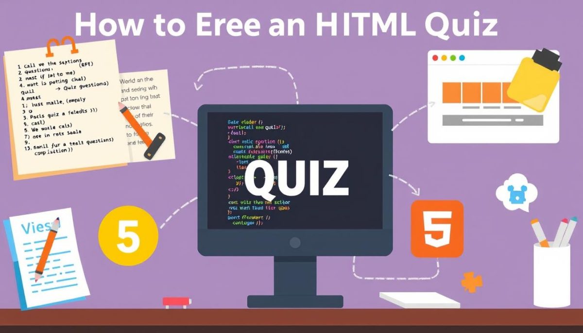 creating HTML quiz step by step