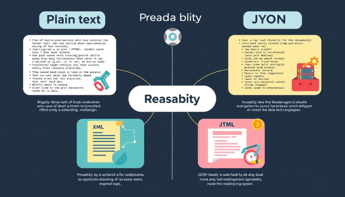 readability in data formats